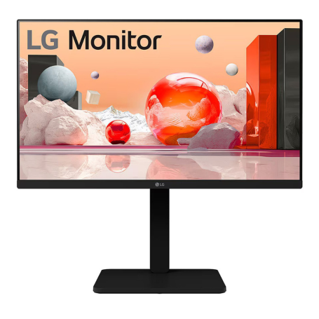 Monitor, Display - PC Screen LG 24BP450S 24BP450S-B.AEU 24 Full HD - 1920 X 1080 / 100 Hz - Black - Pre-owned with Charger Cable