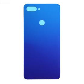 Vitre arrière Xiaomi Mi 8 Lite Blue + Adhesif (Sans Logo)
