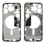Composants iPhone, Pièces détachées - Chassis iPhone 15 Pro Max sans Vitre Arrière sans Batterie Titane Blanc eSIM US (Origine D