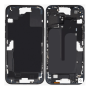 Coque, Cadre - Chassis iPhone 16E sans Vitre Arrière sans Batterie Noir (Origine Demonté) Grade A, prix de gros.