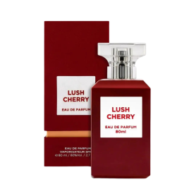 Eau de Parfum Fragrance World Lush Cherry - 80ml Parfum, Essence - Eau de Parfum Fragrance World Lush Cherry - 80ml, prix de gros.