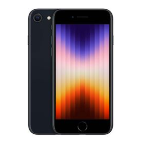 Apple Smartphone, Mobile Phone - iPhone SE 2022 64GB Black - Grade AB with original box and accessories, wholesale price