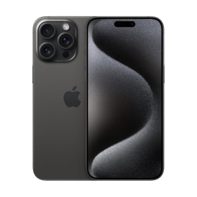 Apple Smartphone, Mobile Phone - iPhone 15 Pro 1TB Black Titanium - Grade A with box and accessories, wholesale price