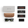Sunglasses, Eyewear - AI Ray Ban Meta Wayfarer Glasses - GEN 2 - G15 Green - Standard, wholesale price