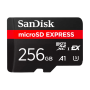 Stockage haute vitesse - Carte mémoire SanDisk microSD Express A1 UHS-I E UHS-II 210MB/s pour Switch 2 - 256 Go, prix de gros.