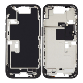 iPhone 16 Pro Max Rear Chassis without Rear Glass without Battery Titanium Black eSIM US (Original Disassembled) Grade A Back Housing, Frame - iPhone 16 Pro Max Rear Chassis without Rear Glass without Battery Titanium Black eSIM US (Original Disasse