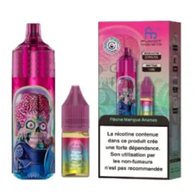 Cigarette électronique, Vape - Vapoteuse E-Liquide Rechargeable - Fumot Tornado - 28000 puffs - Pêche Mangue Ananas, prix de gro