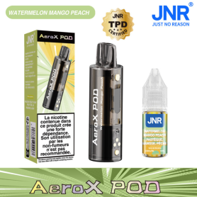 Vape Pen, E-Cigarette - Vapoteuse E-Liquide Rechargeable - JNR AeroX Pod+Liquide JNR - 20mg/ml - Strawberry Kiwi, wholesale pric
