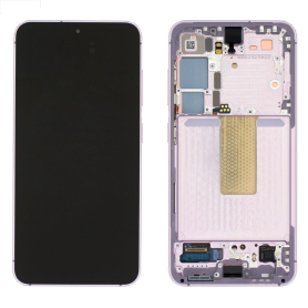 Ecran Samsung Galaxy S23 5G 2023 (S911) Argent + Châssis (Original Démonté) - Grade A Écran, Display - Ecran Samsung Galaxy S23 5G 2023 (S911) Argent + Châssis (Original Démonté) - Grade A, prix de gros.