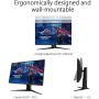 Display, Screen - PC Gaming Monitor ASUS ROG Strix XG27UQR 27 4K UHD - 3840 x 2160 / 144 Hz / 1ms MPRT - Occasion with Charger C