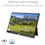 Display, Monitor - Portable Screen ASUS Zenscreen MB16AHG 90LM08U0-B01170 16 FHD - Blue Light Filters / 144 Hz - Used with Charg