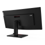 Display, Screen - PC Monitor Lenovo ThinkVision T34w-20 61F3GAT1EU 34 UWQHD - Black - Used with Charger Cable, wholesale price