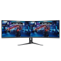 Monitor, Display - Curved Gaming Screen ASUS ROG Strix XG49WCR 90LM08I0-B01170 49 Double QHD - 5120 x 1440 - Second-hand with Ch