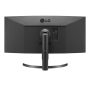 Monitor, Display - Curved PC Screen LG UltraWide 35WN75C 35 UWQHD - 3440 x 1440 / 100 Hz / FreeSync - Matte Black - Used with Ch