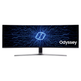 Gaming Display - Curved Gaming Monitor Samsung Odyssey C49HG90DMR LC49HG90DMRXEN 49" DFHD - 144 Hz / 1ms MPRT - Occasion with Ch