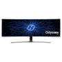 Gaming Display - Curved Gaming Monitor Samsung Odyssey C49HG90DMR LC49HG90DMRXEN 49" DFHD - 144 Hz / 1ms MPRT - Occasion with Ch