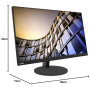 Display, Monitor - PC screen Lenovo ThinkVision T27p-10 61DAMAT1EU 27 UHD - IPS / 60 Hz - Black - Used with Charger Cable, whole
