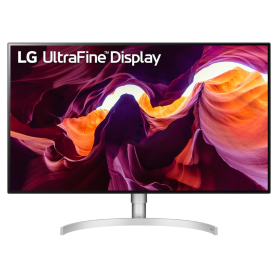 Monitor, Display - PC Screen Samsung UltraFine 32UL950 32 UHD - 3840 x 2160 / 60 Hz - White / Silver - Used with Charger Cable, 