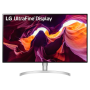 Monitor, Display - PC Screen Samsung UltraFine 32UL950 32 UHD - 3840 x 2160 / 60 Hz - White / Silver - Used with Charger Cable, 