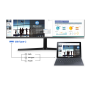 Monitor, Display - Curved PC Monitor Samsung C34H890WGR LC34H890WGRXEN 34 UWQHD - 3440 x 1440 / 100 Hz - Black - Used with Charg