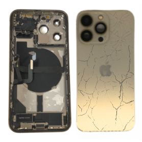Châssis Complet iPhone 13 Pro Or - Connecteur de Charge sans Batterie (Origine Demonté) - Cassé Châssis, Cadre - Châssis Complet iPhone 13 Pro Or - Connecteur de Charge sans Batterie (Origine Demonté) - Cassé, prix de gros.