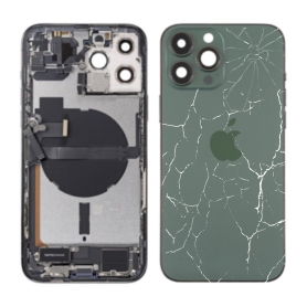 Châssis Complet iPhone 13 Pro Max Vert - Connecteur de Charge sans Batterie (Origine Demonté) - Cassé Châssis, Coque - Châssis Complet iPhone 13 Pro Max Vert - Connecteur de Charge sans Batterie (Origine Demonté) - Cassé, prix de