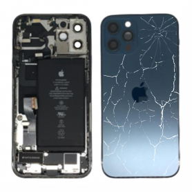 Châssis Complet iPhone 12 Pro Bleu - Connecteur de Charge + Batterie (Origine Demonté) - Cassé Châssis, Coque - Châssis Complet iPhone 12 Pro Bleu - Connecteur de Charge + Batterie (Origine Demonté) - Cassé, prix de gros.