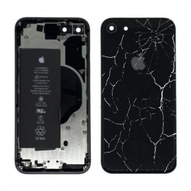 Châssis Complet iPhone 8 Noir - sans Connecteur de Charge + Batterie (Origine Demonté) - Cassé Pièces détachées, Composants - Châssis Complet iPhone 8 Noir - sans Connecteur de Charge + Batterie (Origine Demonté) - Cassé, p