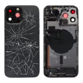 Châssis Vide iPhone 13 Pro Max Noir (Origine Demonté) - Cassé Cadre, Structure - Châssis Vide iPhone 13 Pro Max Noir (Origine Demonté) - Cassé, prix de gros.