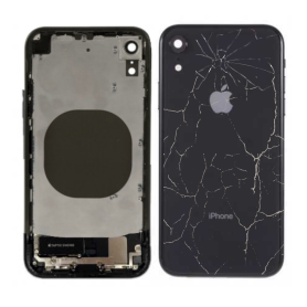 Châssis Complet iPhone XR Noir - Connecteur de Charge sans Batterie (Origine Demonté) - Cassé Coque, Cadre - Châssis Complet iPhone XR Noir - Connecteur de Charge sans Batterie (Origine Demonté) - Cassé, prix de gros.