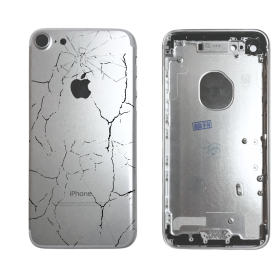Châssis Vide iPhone 7 Plus Argent- Cassé Coque, Structure, Cadre - Châssis Vide iPhone 7 Plus Argent- Cassé, prix de gros.