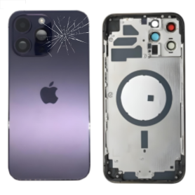 Repair Parts - Empty Frame iPhone 14 Pro Purple (Original Disassembled) - Broken, wholesale price