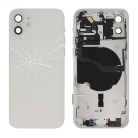 Châssis Complet iPhone 12 Blanc - Connecteur de Charge | Etech-Parts