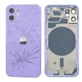 Châssis Vide iPhone 12 Violet (Origine Demonté) - Cassé Châssis, Cadre - Châssis Vide iPhone 12 Violet (Origine Demonté) - Cassé, prix de gros.