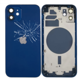 Phone Frame, Housing - Empty iPhone 12 Pro Blue Chassis (Original Disassembled) - Broken, wholesale price