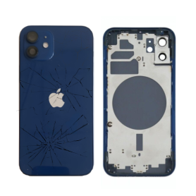 Châssis Vide iPhone 12 Mini Bleu (Origine Demonté) - Cassé Coque, Cadre, Structure - Châssis Vide iPhone 12 Mini Bleu (Origine Demonté) - Cassé, prix de gros.