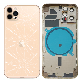 Châssis Vide iPhone 12 Pro Or (Origine Demonté) - Cassé Cadre, Carcasse - Châssis Vide iPhone 12 Pro Or (Origine Demonté) - Cassé, prix de gros.