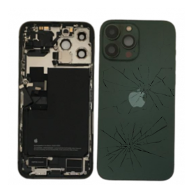 Châssis Complet iPhone 13 Pro Max Vert - Connecteur de Charge + Batterie (Origine Demonté) - Cassé Module Téléphone, Composant iPhone - Châssis Complet iPhone 13 Pro Max Vert - Connecteur de Charge + Batterie (Origine Demonté)