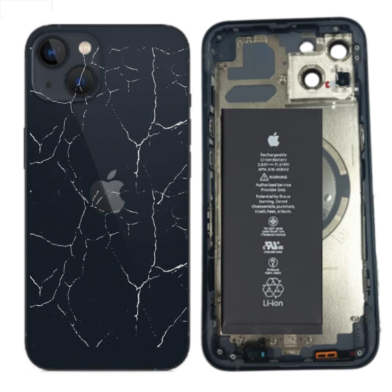 Châssis Nu Pour IPhone 13 - Noir - Compatible Apple - Neuf Sous Emballage