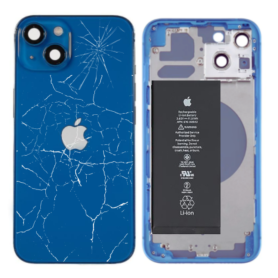 Châssis Complet iPhone 13 Bleu - Sans Connecteur de Charge + Batterie (Origine Demonté) Cassé Pièce iPhone, Composant Téléphone - Châssis Complet iPhone 13 Bleu - Sans Connecteur de Charge + Batterie (Origine Demonté) Cass