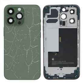 Châssis Complet iPhone 13 Pro Max Vert - Sans Connecteur de Charge + Batterie (Origine Demonté) - Cassé Châssis, Cadre - Châssis Complet iPhone 13 Pro Max Vert - Sans Connecteur de Charge + Batterie (Origine Demonté) - Cassé, prix d