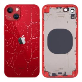 Châssis Vide iPhone 13 Rouge - (Origine Demonté) - Cassé Coque, Cadre - Châssis Vide iPhone 13 Rouge - (Origine Demonté) - Cassé, prix de gros.