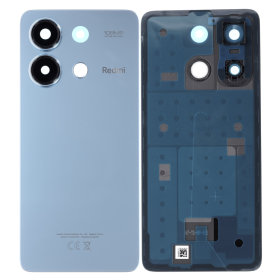 Dos, Coque - Vitre arrière Xiaomi Redmi Note 13 4G Bleu (Original Démonté) - Grade A, prix de gros.