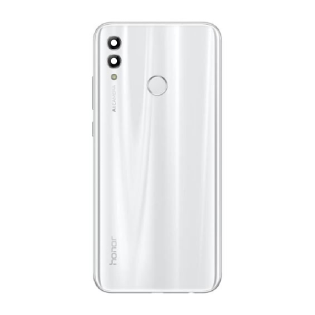 Vitre arrière HUAWEI Honor 10 Lite Blanc Avec Adhesif (Sans Logo)
