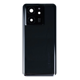 Dos, Vitre arrière - Vitre arrière Xiaomi 13T Noir (Original Démonté) - Grade A, prix de gros.