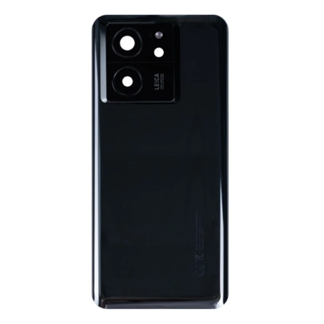 Dos, Vitre arrière - Vitre arrière Xiaomi 13T Noir (Original Démonté) - Grade A, prix de gros.