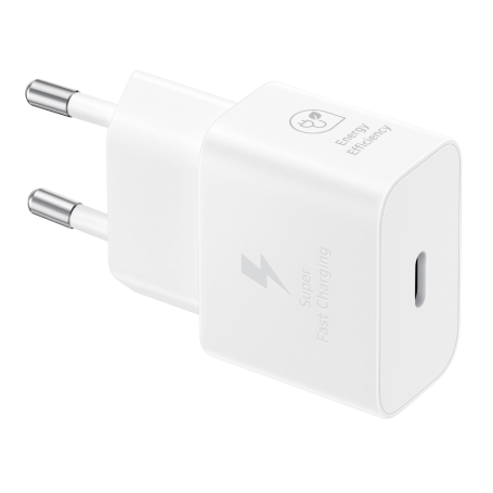 Chargeur, Bloc d'alimentation - Adaptateur Secteur Type-C PD 25W Samsung EP-T2510EWE - Blanc (Vrac), prix de gros.