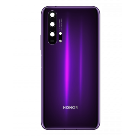Vitre arrière HUAWEI Honor 20 Pro Violet Avec Adhesif (Sans Logo)
