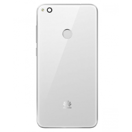 Back Glass HUAWEI Honor 8 Lite White With Adhesive (Without Logo)
