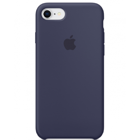 Coque en Silicone iPhone 7 / 8 / SE2020 Bleu Nuit (Apple)